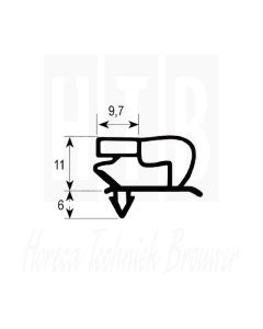 DEURRUBBER 670 X 1575 MM 1/1 ZANUSSI 080959