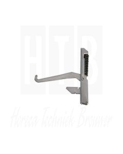 Ovenscharnier L 154mm bevestigingskant rechts bevestigingsafstand 118mm veerlengte 60mm, 1031105500