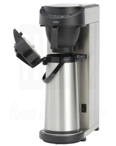 Koffiemachine met pompthermoskan Animo MT200 - ZWART, vaste wateraansluiting, 9010572