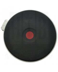 EGO Kookplaat 2000 Watt, 400 Volt Ø180mm met 4mm RVS rand, 13.18463.050