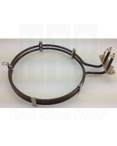 Heteluchtelement 2500W / 230V, Ø192,5mm. Flens 22 x 70mm.