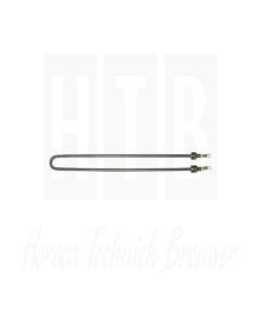 Verwarmingselement 1500 Watt, 230 Volt 50HZ, L 245mm 2-gatsbevestiging aansluiting vlaksteker 6,3mm, M10X1, 200