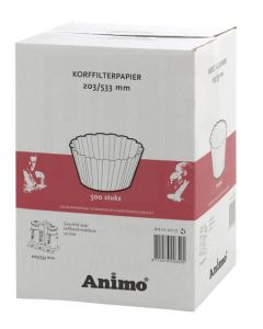 ANIMO FILTERPAPIER CUP 203/533 voor Animo koffie installaties container CN20e  20 liter. 9001117