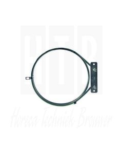 Verwarmingselement 3300W 240V VC 1 ID ø 185mm AD ø 200mm L 215mm H 30mm B1 60mm H1 5mm H2 25mm BERTOS 23020500 FOINOX 0508