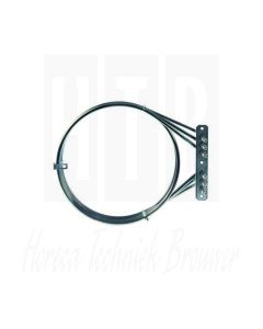 Hetelucht-element 6000W/3x230V ID=217mm BD=231mm Fl=140x 25mm. BERTOS 23021300 FOINOX 1023