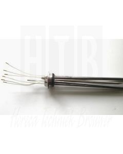 Dompel-element 3000W/230V L=275mm B=36,5mm G= 1 1/2", 24.22181.010