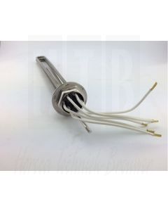 Schroefelement voor water 4500 Watt / 230 Volt L=400mm. Flensmaat 1,5", 24.22182.010