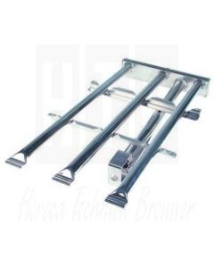 Staafbrander 3-rijen L 585mm B 270mm grillplaat, 34A1840