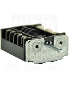 EGO 7-Standenschakelaar (0-1-2-3-4-5-6) 2-polig + signaalcontact, 46.27266.500