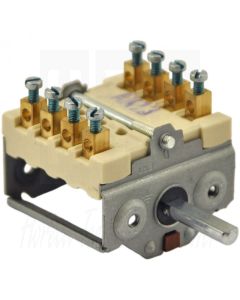 EGO 2-Standenschakelaar (0 - 1=35-318C) 4-Polig, 49.41015.300