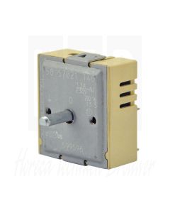 EGO Energieregelaar rechtsdraaiend oplopend 13A / 230V as=18mm, 50.57021.140