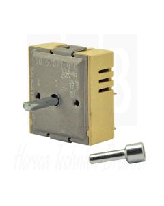 EGO Energieregelaar rechtsdraaiend oplopend 13A / 240V as=36mm, 50.57079.021