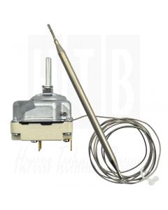 EGO Thermostaat 98°-190°C 3-polig voeler 133/Ø6mm. capillair 1480mm. 55.34034.170