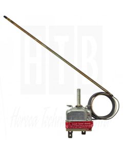 EGO Thermostaat 75°-470°C 1-polig voeler 228/Ø4mm capillair 900/900mm. 55.19082.803