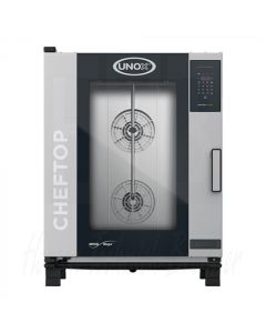 UNOX CHEFTOP MIND.Maps™ ZERO COUNTERTOP COMBISTEAMER, 10 x 1/1GN, 400 Volt 50HZ, 18,5KW, 596278