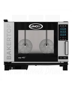UNOX BAKERTOP MIND.Maps™ PLUS Combisteamer, ELEKTRISCH, 4 x 600x400mm, 400 Volt 50HZ, 10,6KW, 596424 
