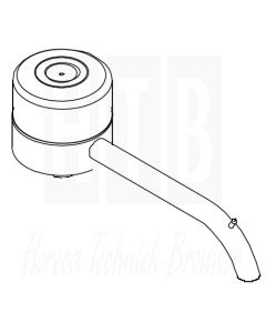 BRAVILOR Stuurkop compleet 288 mm, 6.205.895.000