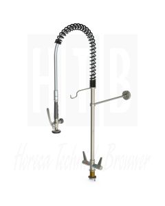 ECHTERMANN VOORSPOELDOUCHE ECOSTAR 1-gats bladmodel, 2-gr. zonder tussenkraan RVS, 304700-101/000 