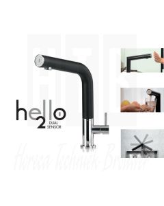 DMP HELLO 200 - INFRAROOD KRAAN - 2 BATTERIJEN 1.5V - UITLOOP: ZWART 86899.7.01, LKR-2112-020