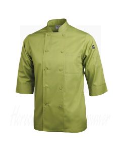 Chef Works gekleurde koksbuis 3/4 mouw limoen