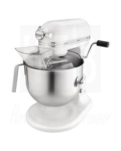 KitchenAid professionele mixer 6,9ltr, wit (M)