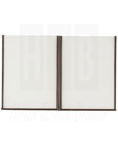 Securit Crystal menuhouder dubbel