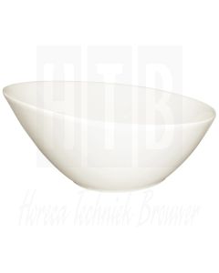 Olympia Lumina aflopende ovale schaal 20cm