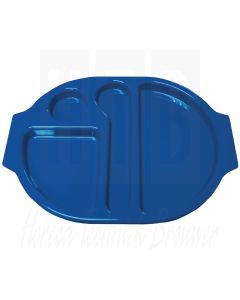 Kristallon Serveer plateau Blauw