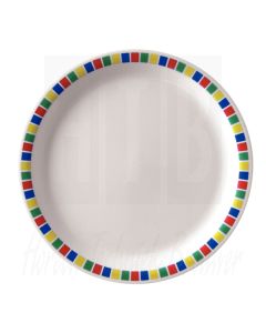 Kristallon Fairground melamine bord Ø23cm (Box 12)