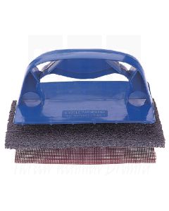 Houder reinigingssysteem voor grillplaat