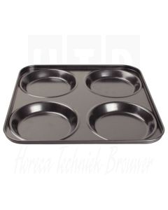 Vogue antikleef Yorkshire pudding bakplaat 4 vormen