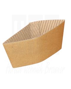 Gegolfde bekerhouders voor 350ml/455ml beker (doos 1000)