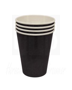 Hot cup enkelwandig Kraft donkerbruin 48cl (Box 1000)