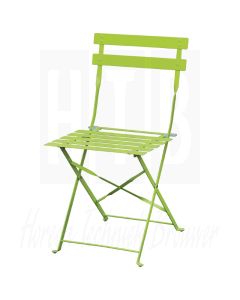 Bolero stalen stoelen groen