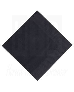 Duni diner servet 40x40cm zwart