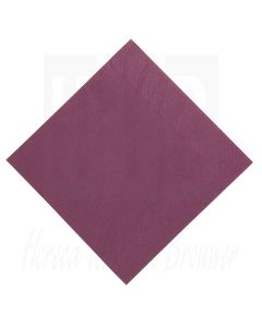 Duni diner servet 40x40cm pruim