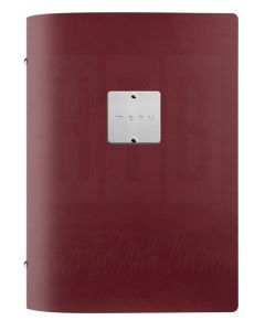 Menuhouder bordeaux A5