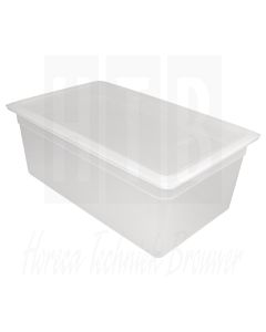 Vogue Polypropylene GN1/1 bak met deksel 200mm