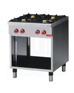 Gastro-M Gaskooktafel met 4 branders CEG70