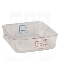 Rubbermaid voedseldoos polycarbonaat 2Ltr