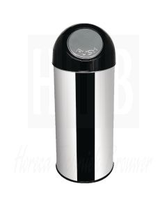 RVS afvalbak 50Ltr