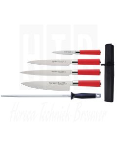 Dick Red Spirit 5 delige messenset  en  foudraal