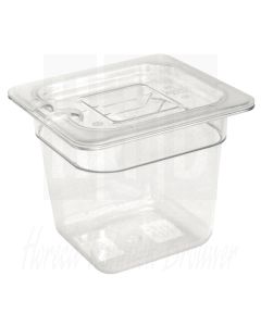 Vogue polycarbonaat GN 1/6 100 mm