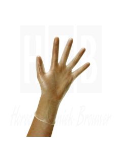 Vinyl handschoenen helder (Box 100)