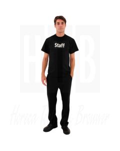 Staff' t-shirt zwart