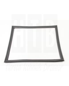 Nieuw deurrubber voor Polar koelwerkbanken, 494 x 396mm.