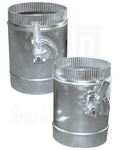 Aluminium afsluitklep 350mm, 7216.1125