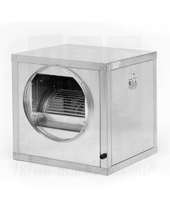 Chaysol Ventilatorbox 230 Volt 50HZ, 736 Watt, 4500 M3/H, type Compacta. Motor UPE 12/12 CM/AL, ronde aansluiting 450mm. 5157001200