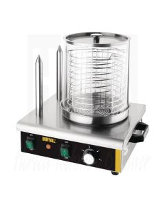 Buffalo hotdogwarmer met 2 warmhoudpennen, DA565