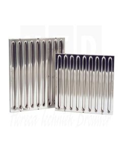 RVS VETVANGFITER FLAME GARD 400X400X20MM FGA20-400400 